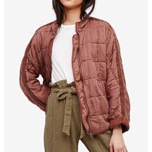 Free people quilted Dolman Jacket